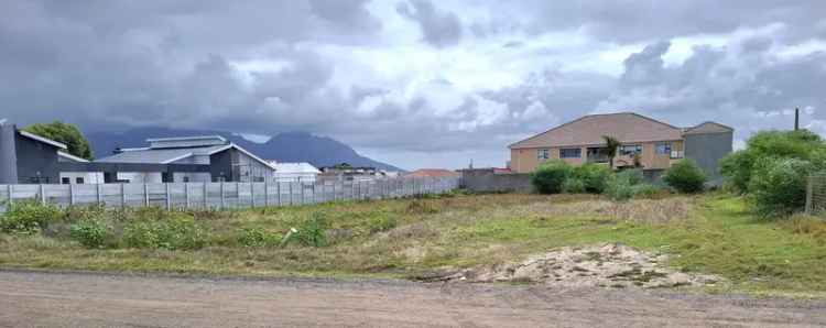 Vacant Land for Sale Schaapkraal Cape Town