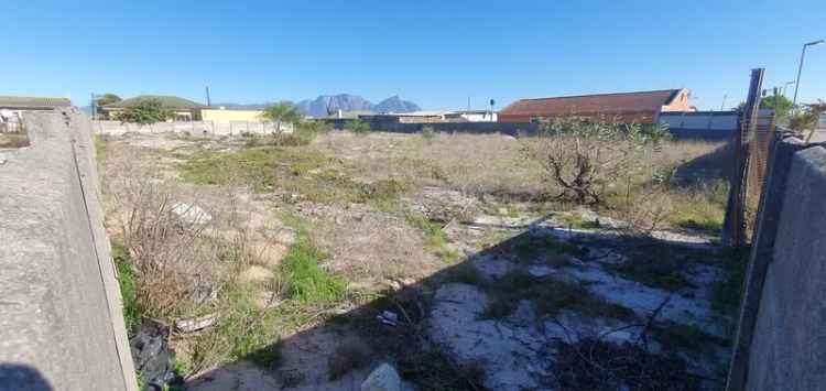 Vacant Land for Sale Philippi Cape Town 566m²
