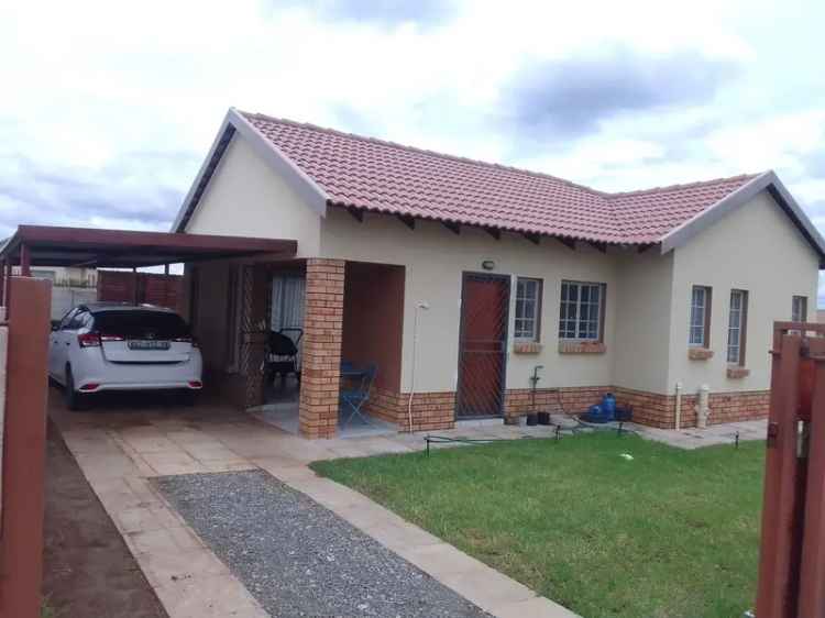 3 Bedroom House To Let in Waterval East